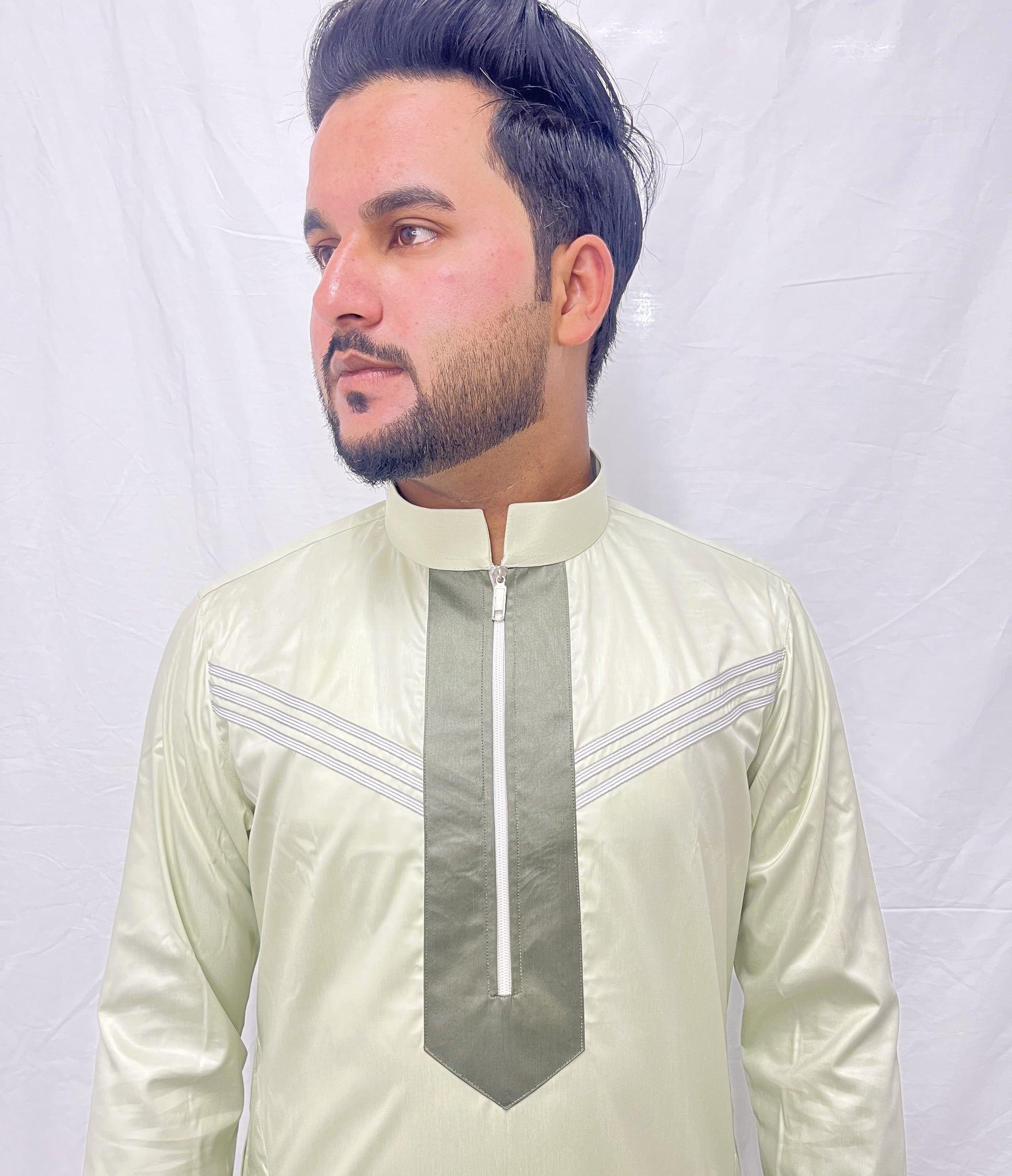 Mint light green Arabic Jubba