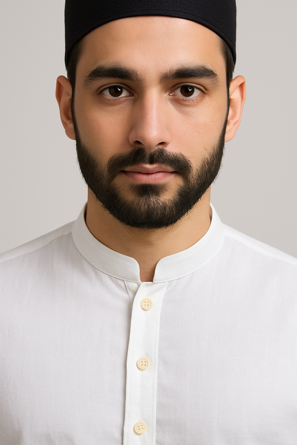 Premium White Cotton Kurta Pajama – Classic Men’s Wear