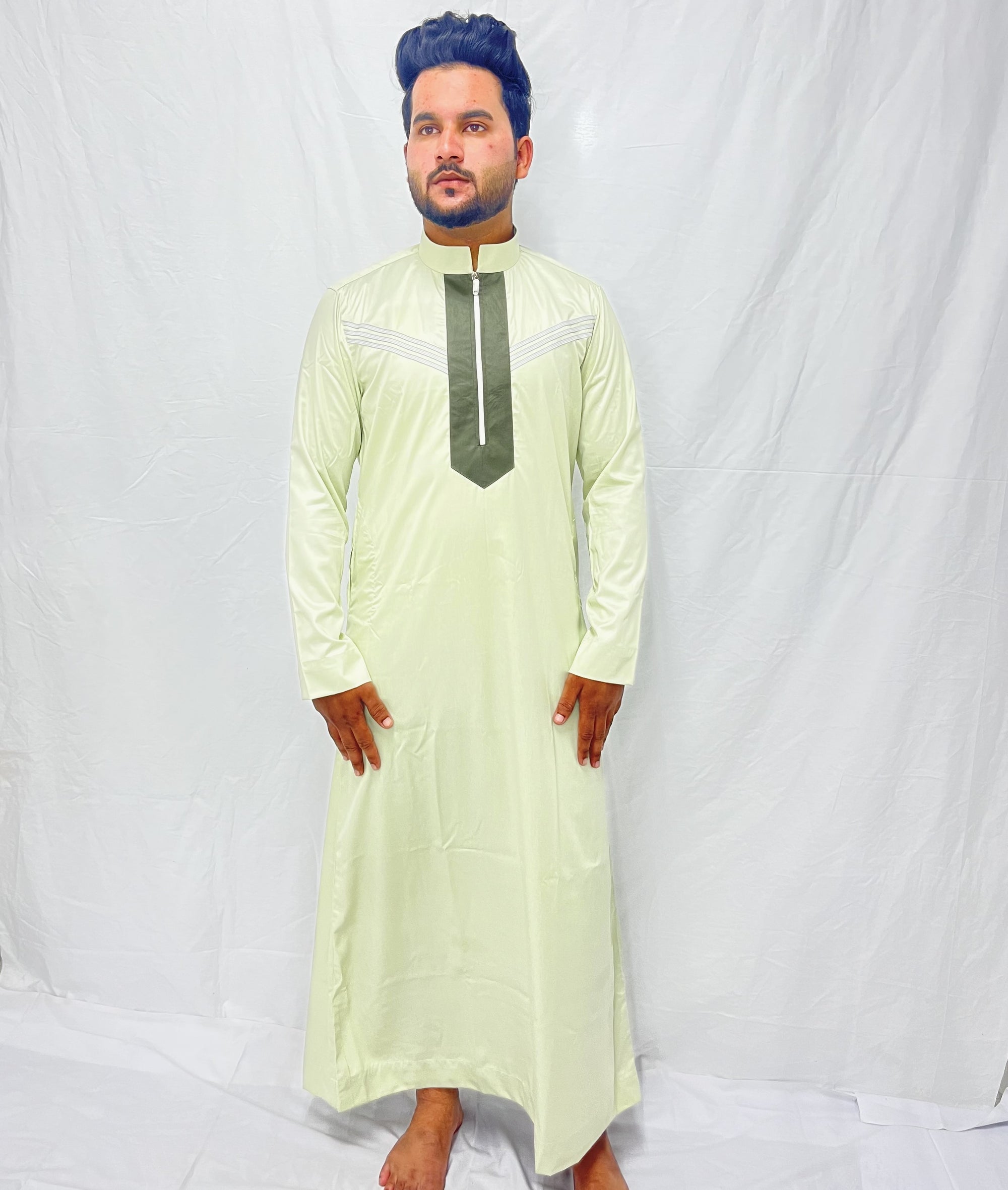 Mint light green Arabic Jubba